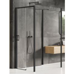New Trendy Prime Black sprchový kout 120x120 cm čtvercový K-1623