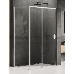New Trendy Prime sprchový kout 150x80 cm obdélníkový chrom lesk/průhledné sklo K-1217