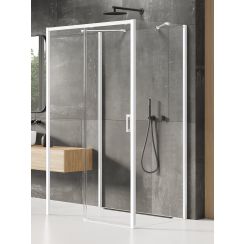 New Trendy Prime White sprchový kout 120x90 cm obdélníkový bílá matný/průhledné sklo K-1014
