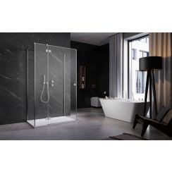 Radaway Essenza New KDJ+S sprchové dveře 80 cm sklopné chrom lesk/průhledné sklo 1385021-01-01L