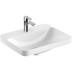 Geberit Variform umyvadlo 55x45 cm obdélníkový zápustný bílá 500.742.00.2