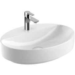 Geberit Variform umyvadlo 60x45 cm oválné nábytkový-na pult bílá 500.773.00.2
