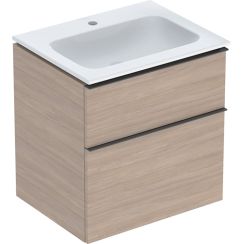 Geberit iCon umyvadla se skříňkou 60 cm dub 502.331.JH.1