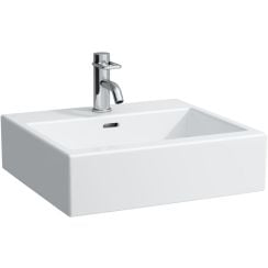 Laufen Living City umyvadlo 50x46 cm obdélníkový klasický-nábytkový bílá H8174310001091