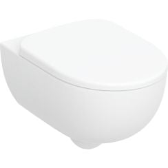 Geberit Selnova Premium sada wc s mísou a sedátkem závěsná bez splachovacího kruhu bílá lesk 501.991.00.1