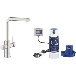 Set baterie pro vodní filtr Grohe Blue 30601DC0, filtr s hlavou Grohe Blue 40438001