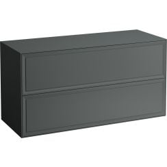 Laufen The New Classic skříňka s deskou 117.5x45.5x60 cm pod umyvadlo závěsná šedá H4060260856271