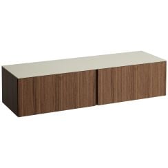 Laufen Il Bagno Alessi skříňka s deskou 160x50x37 cm pod umyvadlo závěsná H4313300976301