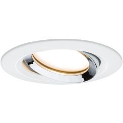 Paulmann Nova zapuštěná světla 1x6 W bílá-chrom 93685