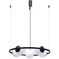 Zuma Line Orbit závěsné svítidlo 5x40 W černá 5011