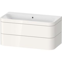 Duravit Happy D.2 Plus umyvadla se skříňkou 97.5 cm bílá HP4638N2222