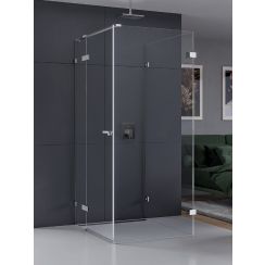 New Trendy Eventa sprchový kout 80x80 cm čtvercový chrom lesk/průhledné sklo EXK-4595