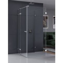 New Trendy Eventa sprchový kout 100x80 cm obdélníkový chrom lesk/průhledné sklo EXK-4607