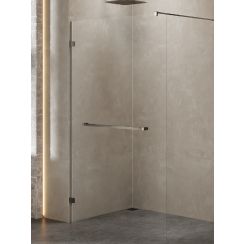 New Trendy Avexa Gunmetal Brushed sprchová zástěna walk-in /průhledné sklo EXK-7129