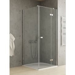New Trendy Reflexa sprchový kout 120x80 cm obdélníkový chrom lesk/průhledné sklo EXK-5153