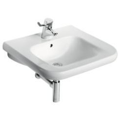 Ideal Standard Contour 21 umyvadlo 55x54 cm obdélníkový klasický pro osoby se zdravotním postižením bílá S216501