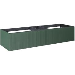 Elita Soho Slim skříňka 160x45.3x31.8 cm pod umyvadlo závěsná zelená RE081604047010