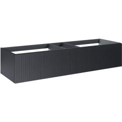 Elita Soho Slim skříňka 160x45.3x31.8 cm pod umyvadlo závěsná černá RE081604047160