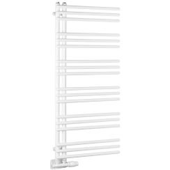 Aqualine Poseidon koupelnový radiátor žebříkový 114x45 cm bílá PS411