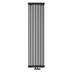 Luxrad Columnus 3 dekorativní radiátor 180x47 cm podłączenie spodní černá COL31800470S040ZDC