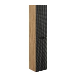 Comad Ocean Black skříňka 35x33x170 cm černá-dub OCEAN BLACK 80-02-2D