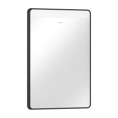 Hansgrohe Xarita Lite Q zrcadlo 50x70 cm obdélníkový s osvětlením s vyhřívací podložkou černá 54969670