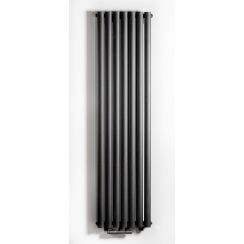 Luxrad Ring dekorativní radiátor 160x41 cm podłączenie spodní černá RIN1600410S040ZDC