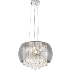 Rabalux Ninelle závěsné svítidlo 6x40 W chrom 3599