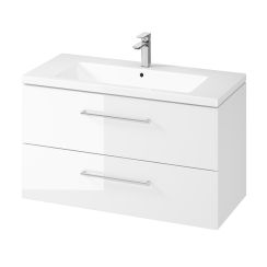 Cersanit Larga umyvadla se skříňkou 100 cm bílá S801-314-DSM