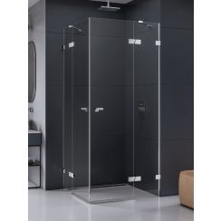 New Trendy Eventa sprchový kout 120x110 cm obdélníkový chrom lesk/průhledné sklo EXK-4551