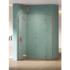 New Trendy Eventa Copper Shine sprchový kout 150x100 cm obdélníkový měděná lesk/průhledné sklo EXK-6471