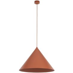 TK Lighting Cono závěsné svítidlo 1x15 W hnědá 10089