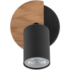 TK Lighting Cover stropní světlo 1x10 W černá 4673
