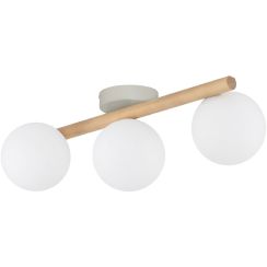 TK Lighting Estera stropní světlo 3x8 W bílá 5768