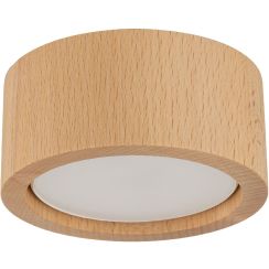 TK Lighting Eve stropní světlo 1x11 W dřevo 10123