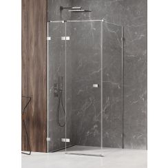 New Trendy Avexa sprchový kout 110x80 cm obdélníkový chrom lesk/průhledné sklo EXK-1463