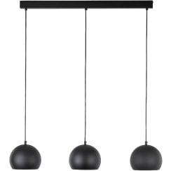 TK Lighting Zoe závěsné svítidlo 3x15 W černá 10169