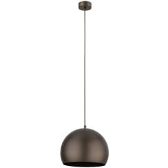 TK Lighting Zoe závěsné svítidlo 1x15 W hnědá 10171
