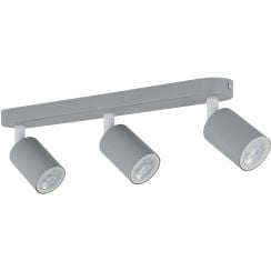 TK Lighting Livia stropní světlo 3x10 W šedá 10242