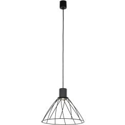 TK Lighting Modesto závěsné svítidlo 1x10 W černá 10160