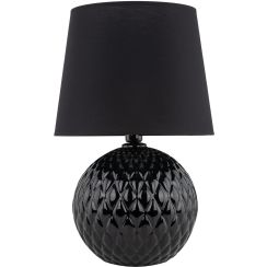 TK Lighting Santana stolní lampa 1x15 W černá 16047