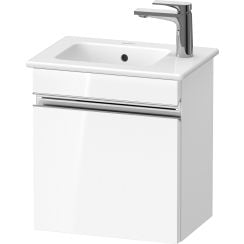 Duravit Sivida skříňka 40x28.7x44.3 cm pod umyvadlo závěsná bílá-chrom SV4642L10220000