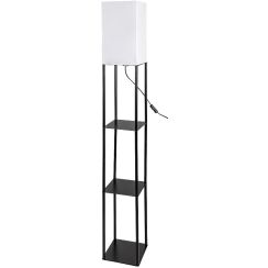 Rabalux Bronn stojací lampa 1x40 W bílá-černá 74191