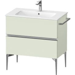 Duravit Sivida skříňka 81x47.7x59.1 cm pod umyvadlo závěsná zelená-chrom SV4644010HH0000