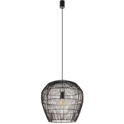 Nowodvorski Lighting Haiti závěsné svítidlo 1x25 W černá 11166