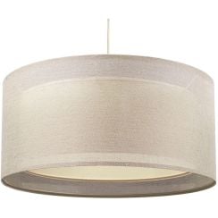 BPS Koncept Duo len light závěsné svítidlo 1x60 W béžová 0MGO-001-50