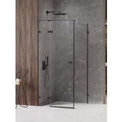 New Trendy Avexa Black XR sprchový kout 120x100 cm obdélníkový černá matný/průhledné sklo EXK-6876