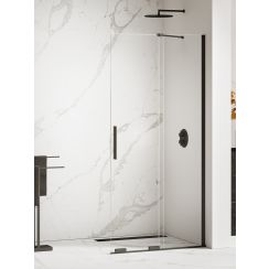 New Trendy Smart Black sprchová zástěna walk-in 140 cm černá matný/průhledné sklo EXK-4195-WU