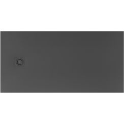 Roca Magma obdélníková sprchová vanička 140x80 cm onyx APE0157832003640