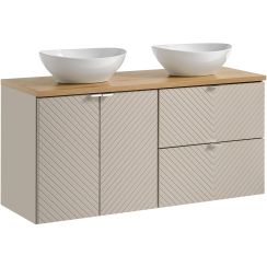 Sada skříňka Comad Viva Cashmere VIVA CASHMERE 82-60-2S, skříňka Comad Viva Cashmere VIVA CASHMERE 82-60-2D, NOVA OAK A 89-120, UN-LOLA-GW